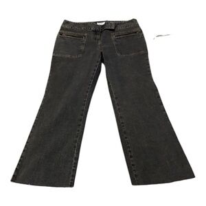 LOFT Dark Gray Flare Jeans